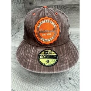 Chicago Leaders 1354 New Era 59Fifty Baseball Cap hat Fitted Size 8